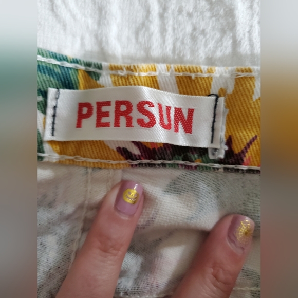 High waist sunflower shorts - Picture 4 of 4